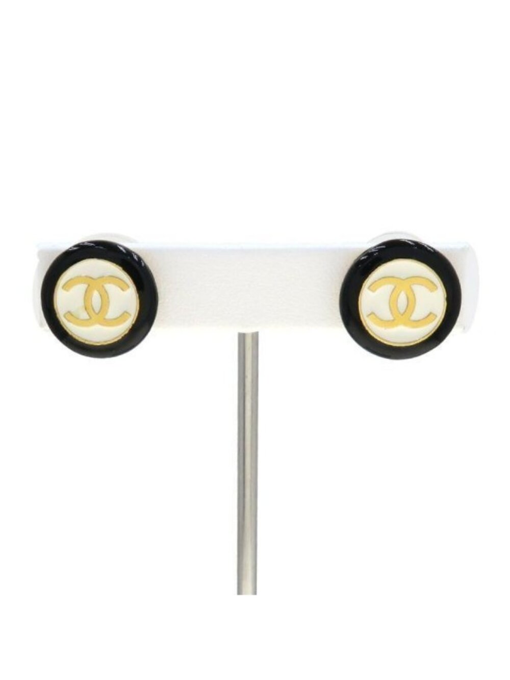 Chanel Earrings Brown